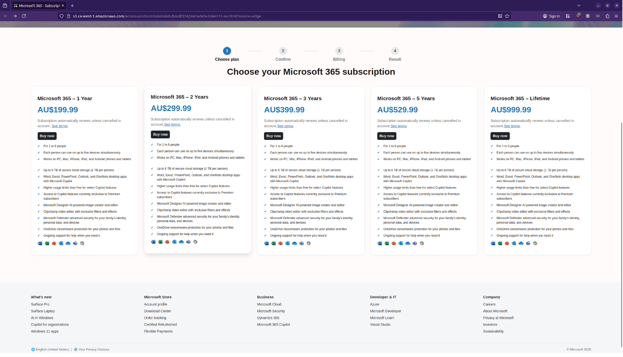 Fake Microsoft 365 renewal scam targets users